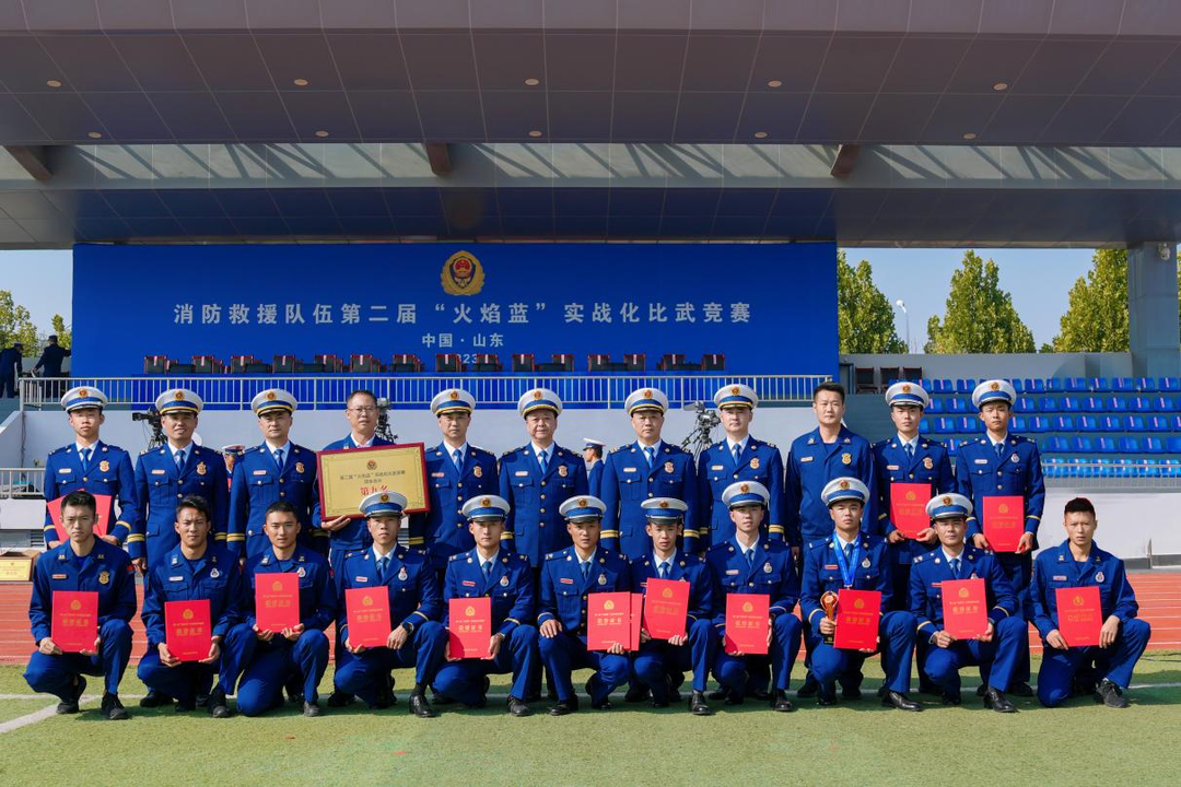  Hunan Fire won a good performance in the national "Flame Blue" competition